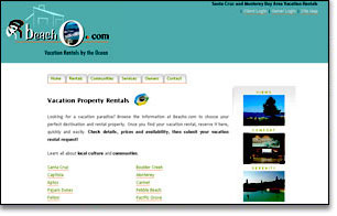 property management-vacation rental site